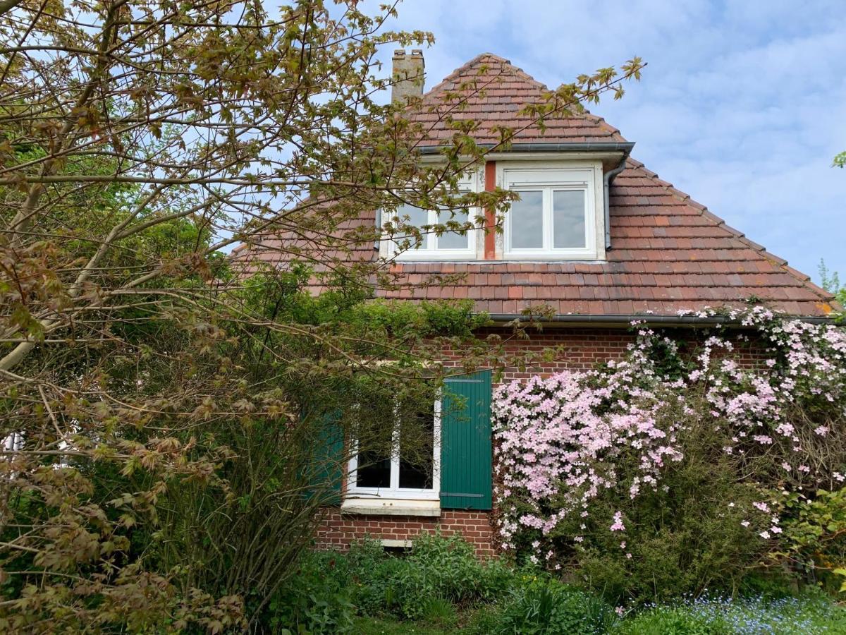 Maison De Charme En Normandie Berneval-le-Grand Exterior photo
